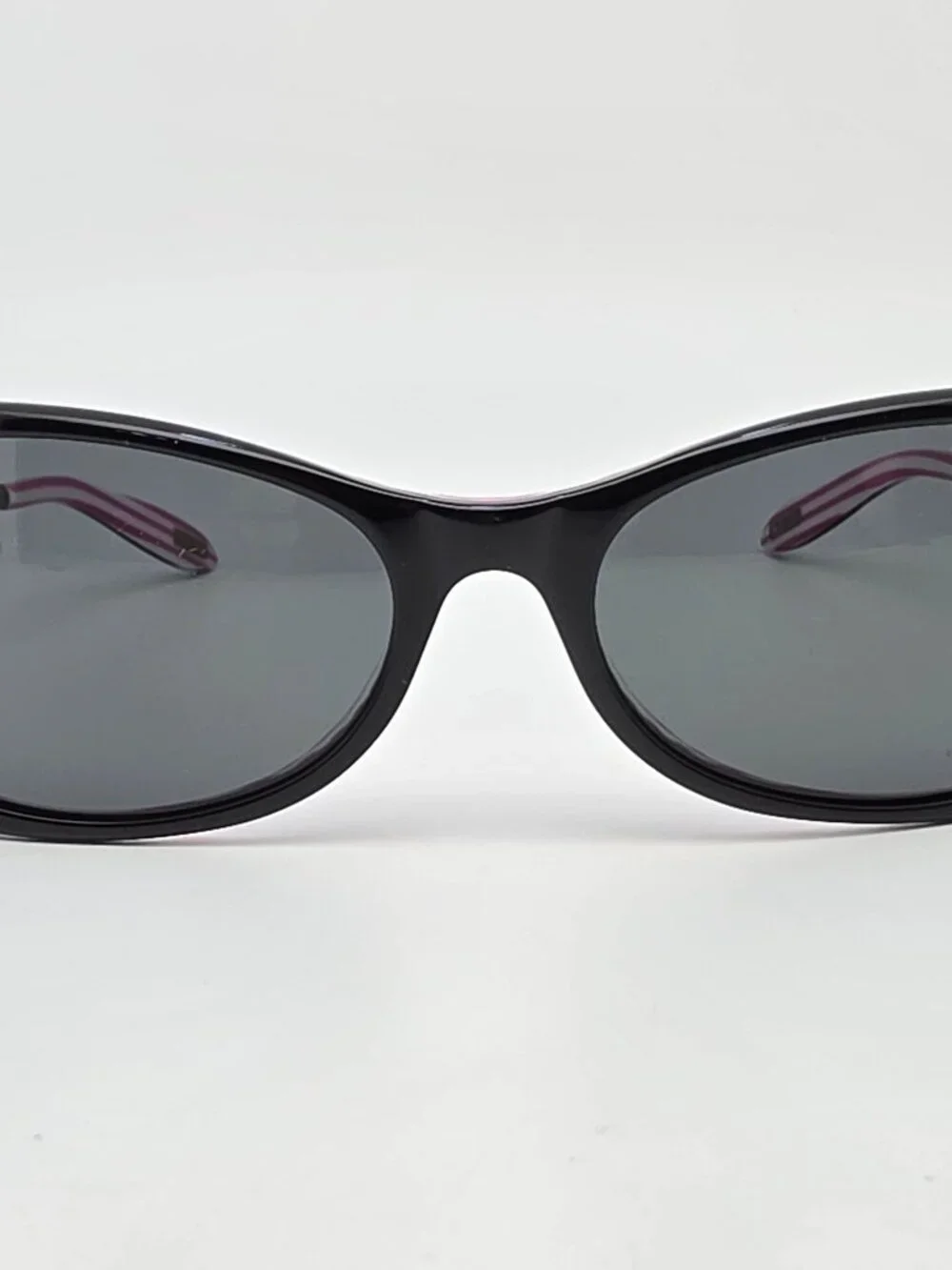 Ralph Lauren RA5158 1092/87 Black on Pink Frame Grey Lens Cat Eye Sunglasses